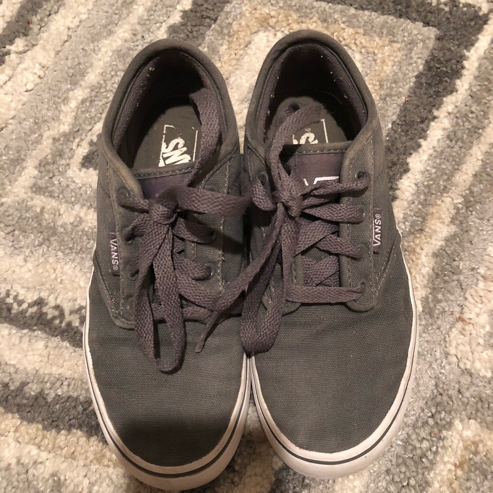 COPY - Boys Grey canvas Vans